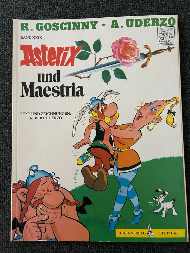 Asterix und Maestria Band XXIX Erstausgabe 1991 in Berlin