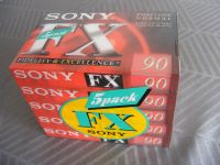 Ungeöffnete orginal verpackte Tonbandkassetten Sony FX90 Brandenburg - Cottbus Vorschau
