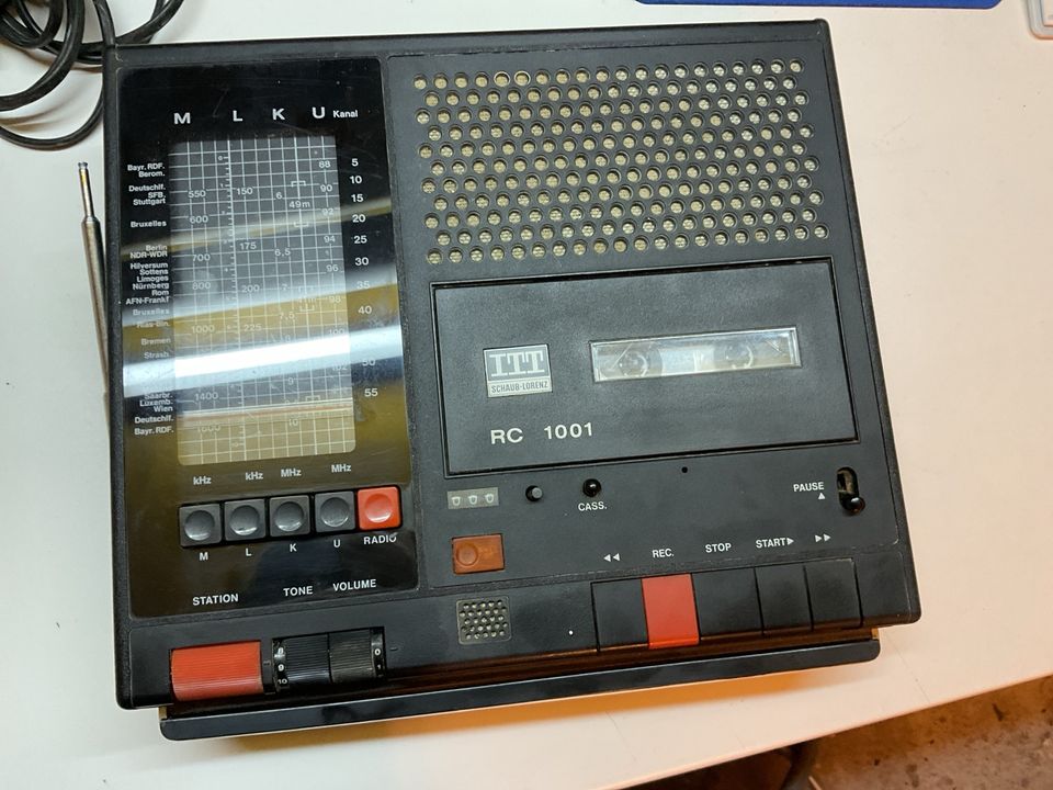 Radiorecorder ITT RC1001 Mono! Kasettenrecorder in Rheda-Wiedenbrück