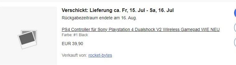 PS4 Controller für Sony PlayStation Wireless in Horn-Bad Meinberg