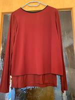 Bluse, doppellagig, Gr.L , dunkelrot , edc Brandenburg - Wittstock/Dosse Vorschau