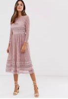 Midi Cocktailkleid Sommerkleid mit Spitze von Asos S Hessen - Fulda Vorschau