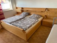Schlafzimmergarnitur, Ehebett mit Nachttisch Bayern - Rain Lech Vorschau
