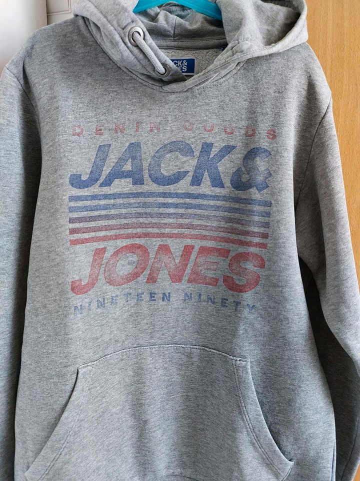 Jack&Jones / Yigga Jungen Kaputzenpullover  Sweatshirt 158/164 in Berghülen