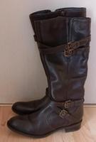 Schicke Echtleder Stiefel Gr.36 Sachsen - Weißenberg Vorschau