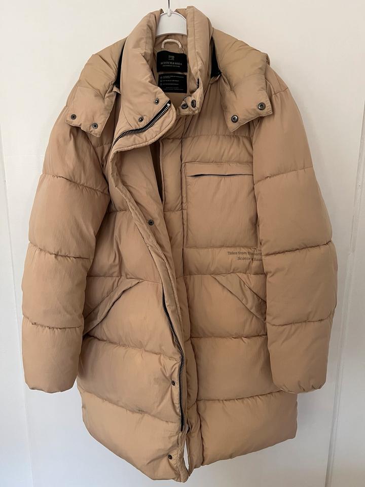 Scotch & Soda - Parka Mantel Daunenmantel - Gr. M, beige in Bad Reichenhall