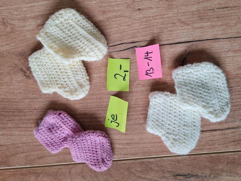 Baby Socken, Sticksocken, Baby Schuhe in Obing