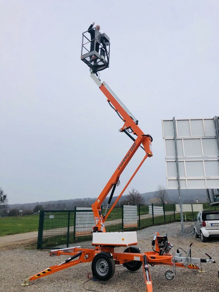 ✔ Arbeitsbühne Steiger  Scherenbühne zu mieten leihen verleih vermieten Vermietung13m in Porta Westfalica