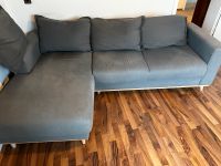 3er Sofa im skandinavischen Design mit Ottomane Grau Hessen - Neustadt Vorschau
