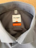 Olymp Luxor Modern Fit Herren-Hemd Gr. 40 Business-Hemd Grau Kr. München - Ottobrunn Vorschau