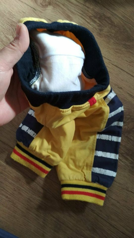 Kinder Bekleidung Jacket mit Hose gebraucht gelb in Coburg