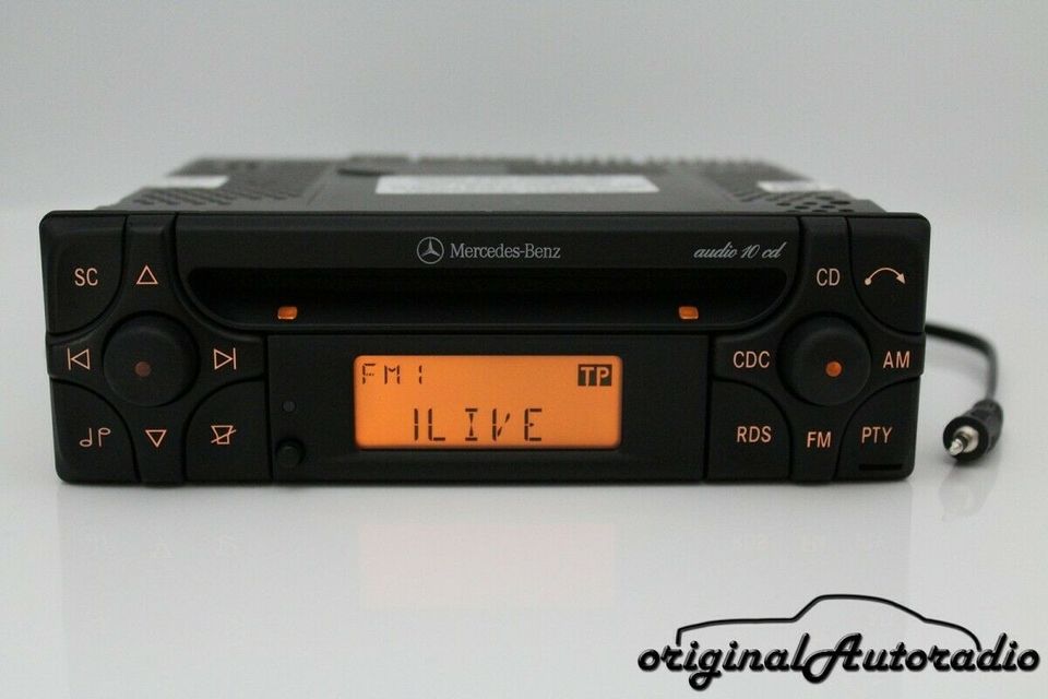 Mercedes Audio 10 CD MF2199 AUX-IN MP3 Alpine Becker Radio CD-R in Gütersloh