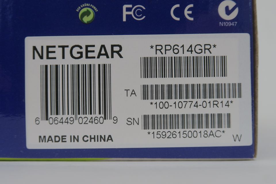 Netgear Router RP614 in Frankfurt am Main