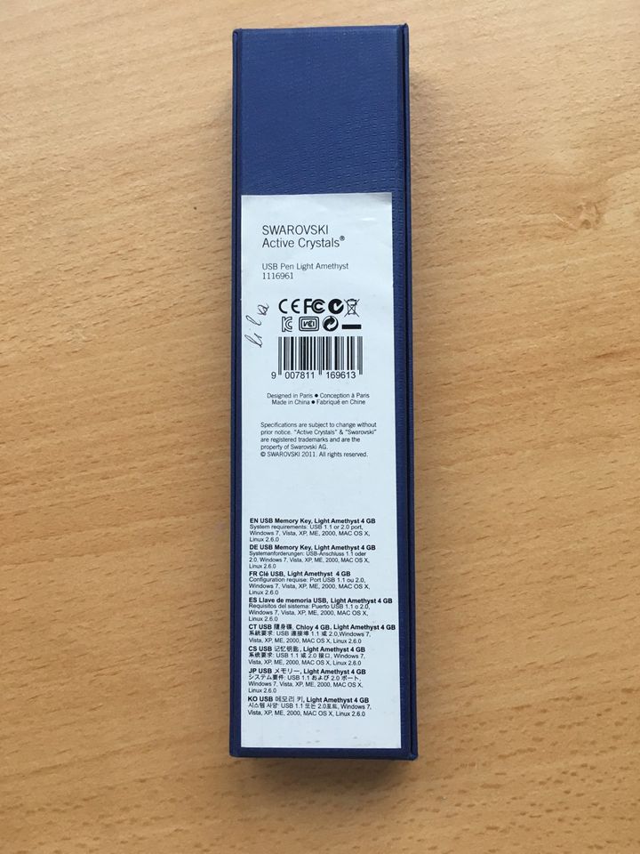Selten Swarovski Kugelschreiber mit integriertem 4 GB USB Stick in München