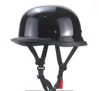 Helm Halbschale Retro Old Shool Style Chopper schwarz metallic Berlin - Mitte Vorschau