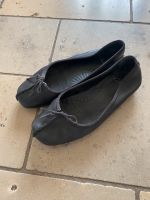 Clarks Ballerina gr 38 schwarz Leder , Barfussschuh Niedersachsen - Duderstadt Vorschau