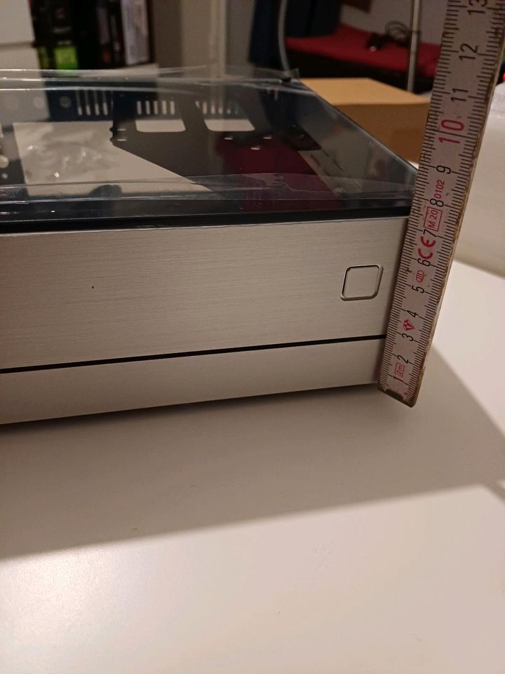 Mini ITX PC Gehäuse Silber (Neu!) in Schleswig