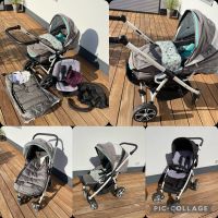 Gesslein Kombikinderwagen f4, Kinderwagen, Buggy, Fußsack Thüringen - Mühlhausen Vorschau