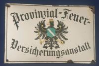 Emaille-Schild "Provinzial-Versicherungsanstalt". Bonn - Duisdorf Vorschau