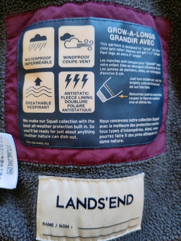 LANDS END Winterjacke Gr. 104 in Sinsheim