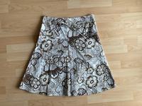 Rock von Esprit, Größe: 38, weiß, braun, beige, Blumenmuster Hessen - Petersberg Vorschau