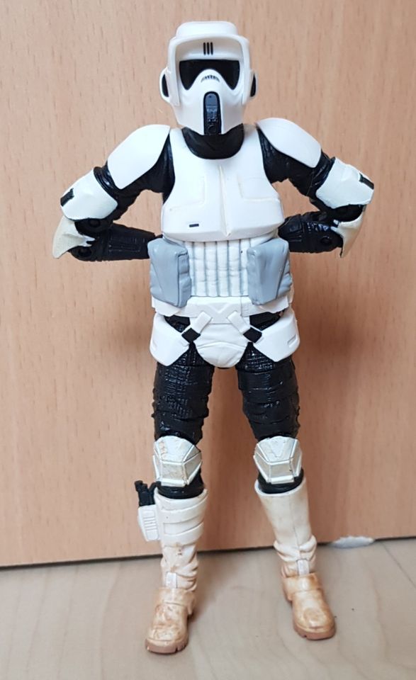 Star Wars 6inch ROTJ 40th Anniversary Biker Scout Hasbro in Neuwied