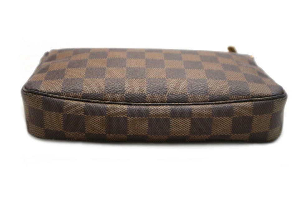 Original Louis Vuitton Pochette Accessoires Damier Ebene Canvas in Aachen