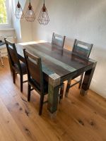 Tisch& Stühle aus Mangoholz( nur 100€ bei Abholung bis Dienstag) Eimsbüttel - Hamburg Eimsbüttel (Stadtteil) Vorschau