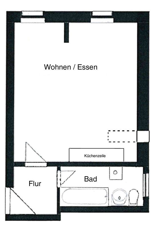 Löbtau! - Gemütliche 1-Zimmer-Eigentumswohnung in ruhiger Nebenstraße! in Dresden