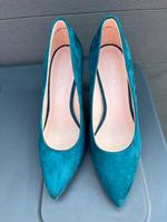 Pumps in grün / Wildlederoptik von CATWALK - Gr.  40 - ungetragen Schleswig-Holstein - Gettorf Vorschau