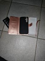 Samsung galaxy A15 Hülle case klapptasche Rose old + glasfolie Baden-Württemberg - Notzingen Vorschau