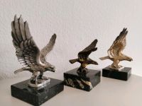 Beschreibung  Bronze Adler Skulptur, Figur Marmorsockel Duisburg - Duisburg-Mitte Vorschau