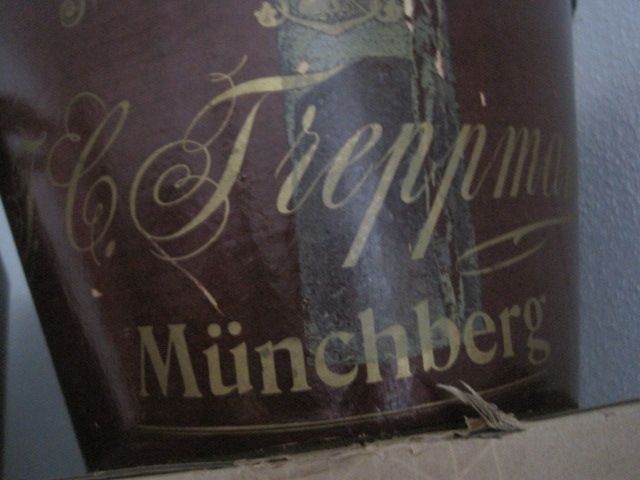 Zylinder-Hut alt, Hutfabriklager Treppmann, Münchberg in Münchberg