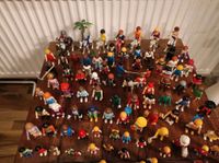 108 Playmobil Figuren + 13 Pferde +3 Kühe + 39 Zäune Kreis Pinneberg - Hetlingen Vorschau