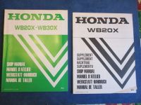 Werkstatt Handbuch Honda Wasserpumpe WB20X, WB30X, 1984 gebraucht Niedersachsen - Lilienthal Vorschau