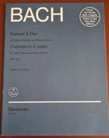 Noten Bach Violinkonzert E-Dur Partitur Berlin - Steglitz Vorschau