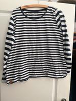 Ringelshirt Shirt Gina 46/48 blau weiß Longsleeve Harburg - Hamburg Eißendorf Vorschau