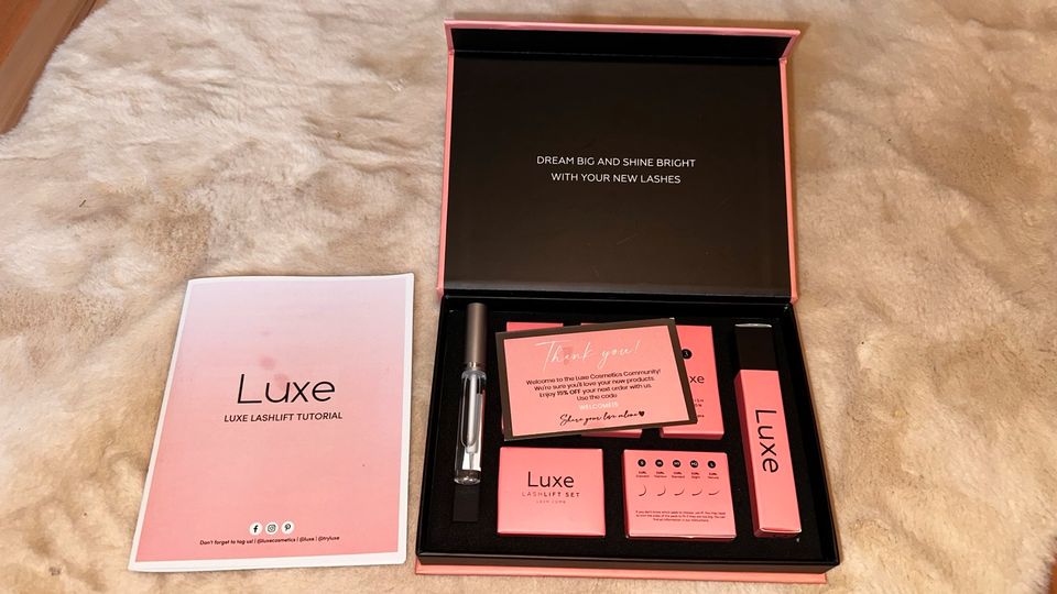 Luxe Lash Lift Set/1x benutzt/Wimpernlifting in Birkenau