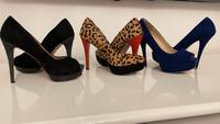 3 Paar High Heels Zara Pumps Gr. 40 Leo schwarz neuwertig Saarbrücken-Mitte - St Johann Vorschau