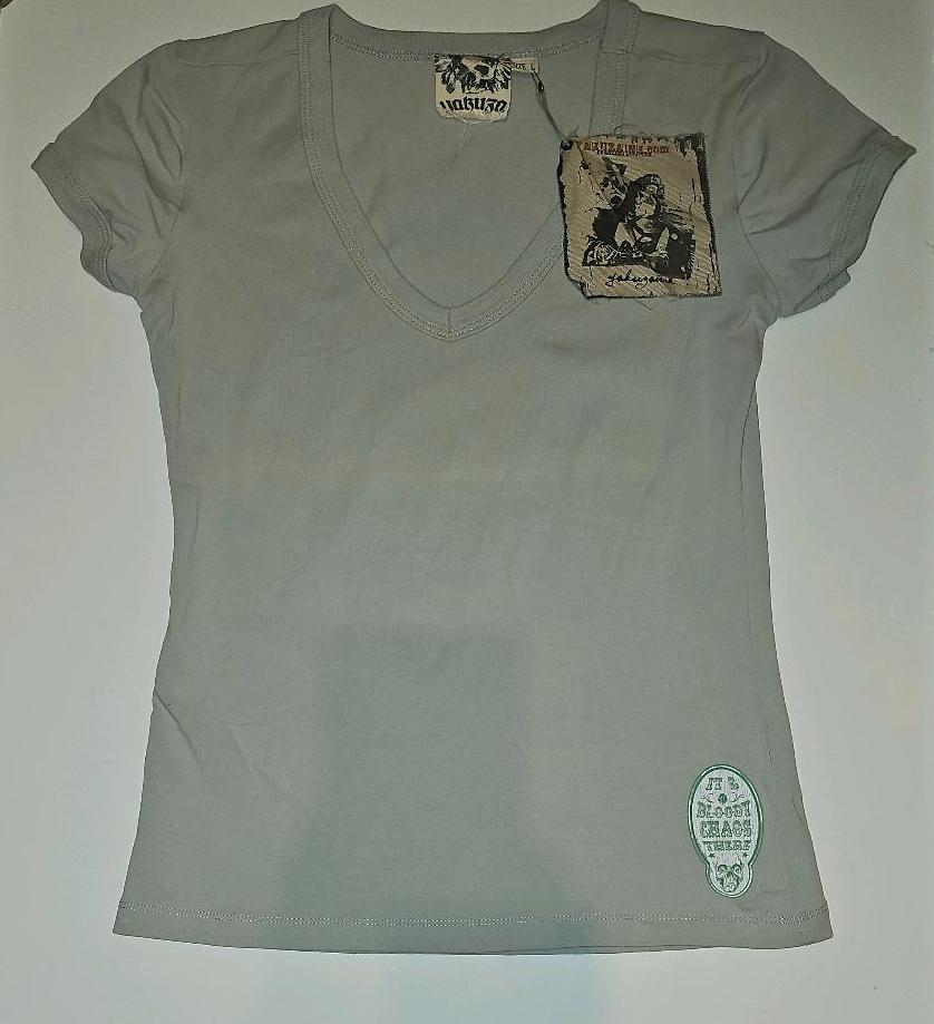 Yakuza tshirt neu  mit etikett  grau  Größe l zu verkaufen in Bremen