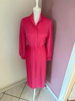 Kleid pink Closet London fuchsia L 40 Falte Midi Hochzeit Sommer Kiel - Mitte Vorschau