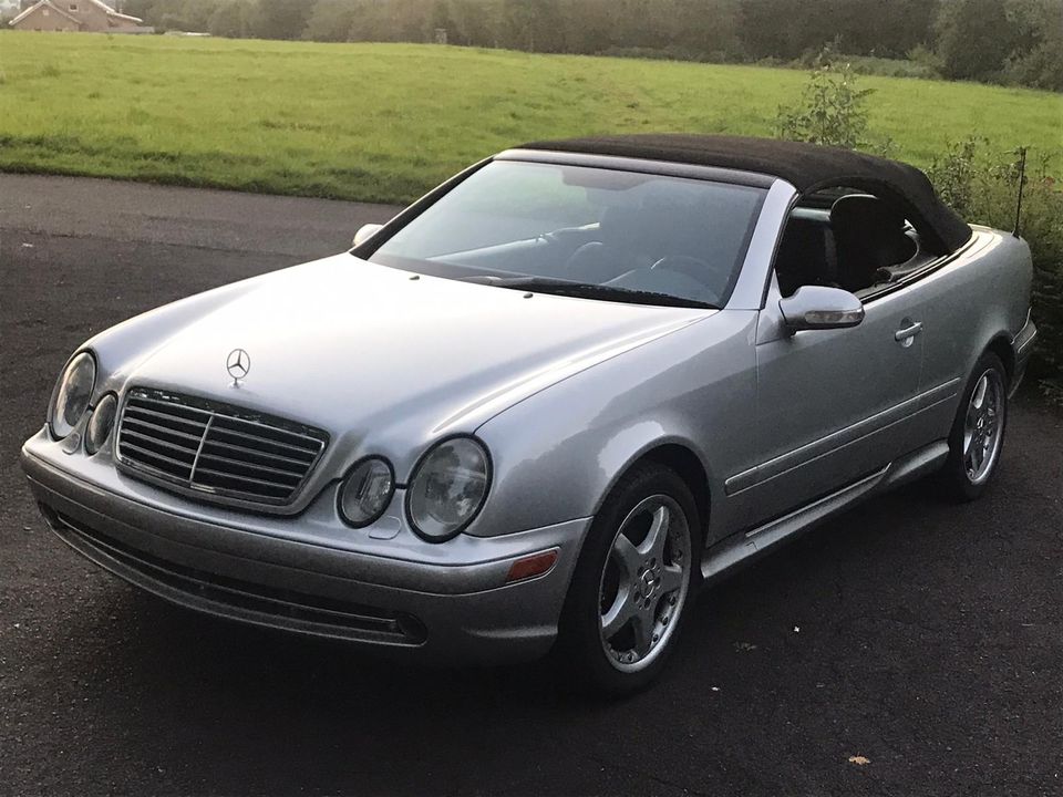 Mercedes-Benz CLK 55 AMG Cabrio A208 selten, 95% Erstlack in Hamm (Sieg)