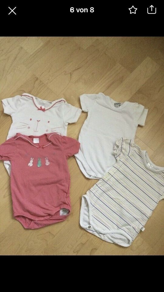 Kanz Body Baby Shirt gr 50-56 Paket ab gr. 50 in Bernburg (Saale)