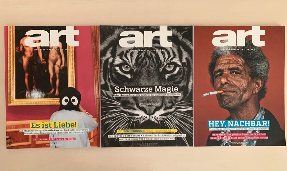 ‼️ 3 Art Das Kunstmagazin 2014 Magie Liebe Foto Magie Nachbar in Landshut