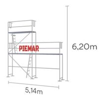 Giebel Gerüst 27 m² RAM-1 mit Stahlbeläge 5,14x6,2 ! Baden-Württemberg - Schwäbisch Hall Vorschau