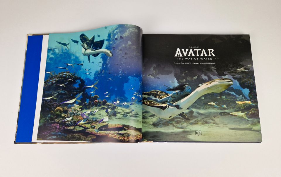 Avatar - The Way of Water - Art Book - Autogramm Buch signiert in Waiblingen