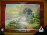 Puzzle Thomas Kinkade "A new day dawning" Niedersachsen - Bruchhausen-Vilsen Vorschau