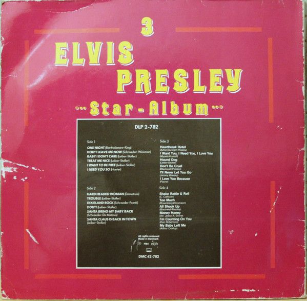 Elvis Presley ‎– Star Album 3 Vinyl Schallplatten LP in Sayda