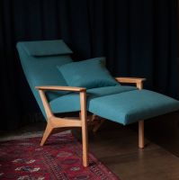 Mid-Century Sessel mit Liegefunktion, Vintage Hessen - Flieden Vorschau