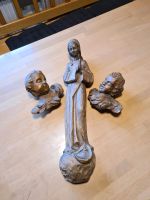 Handgeschnitze Madonna mit zwei Engeln Bayern - Schönberg Vorschau